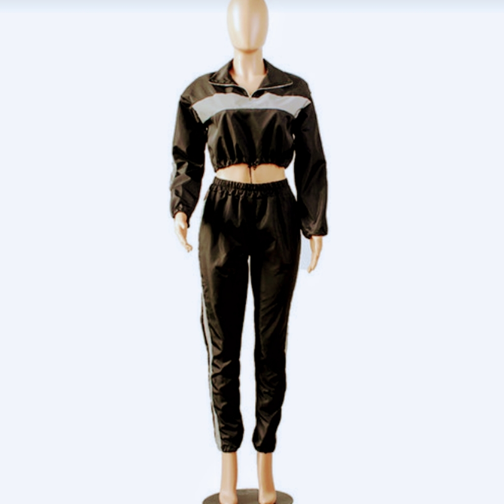 New fashion reflection tracksuit